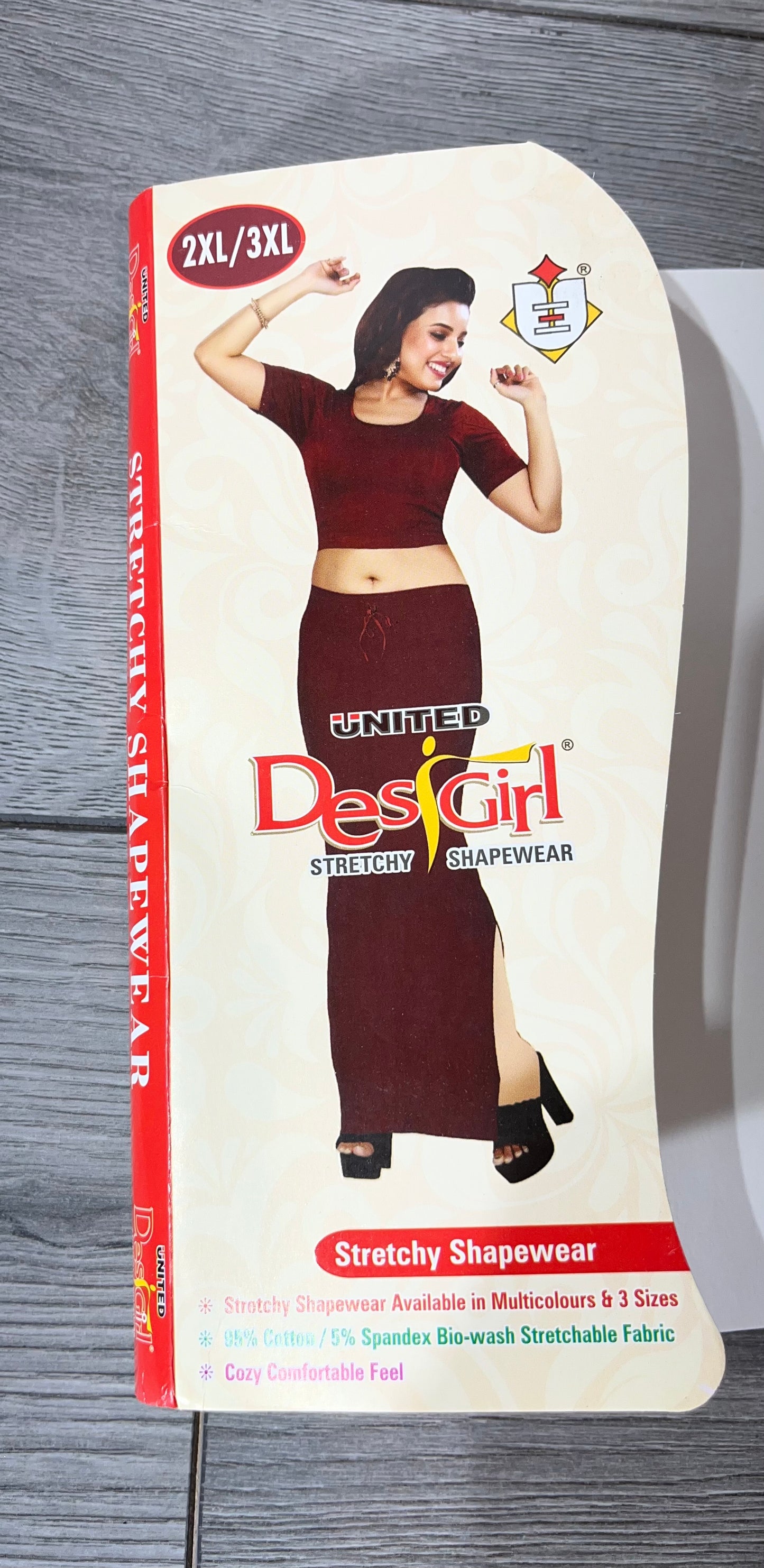 saree Underskirt shaped /fish cut 2XL/3XL