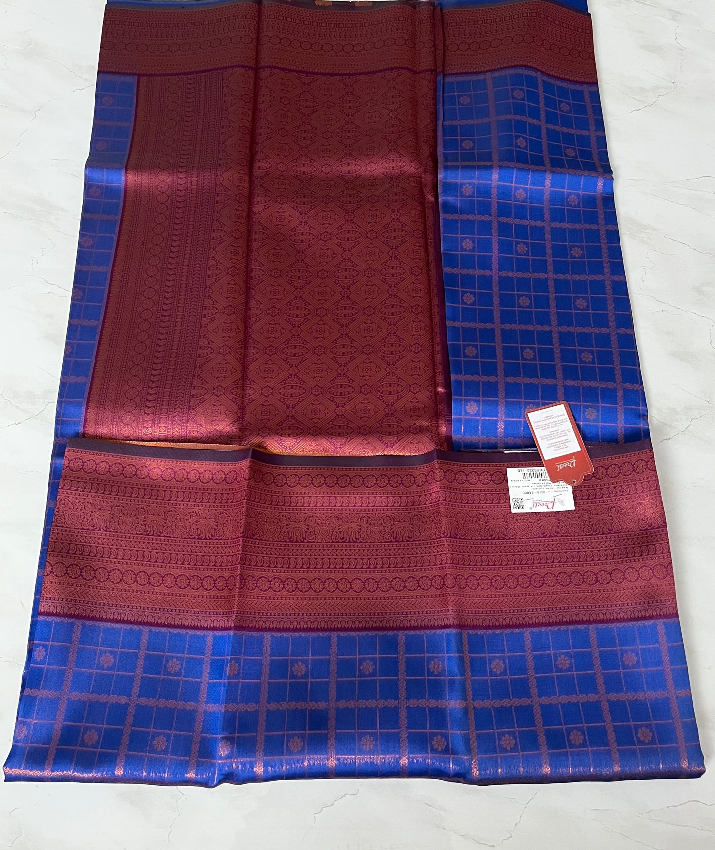 Neela Silk Saree