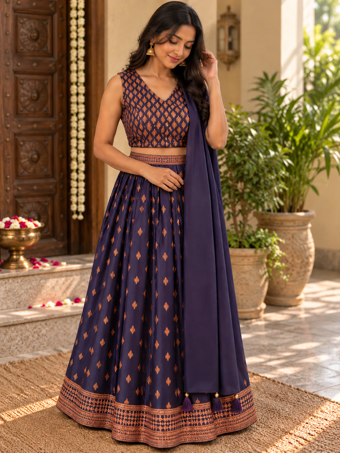 Dhavani Lehngha