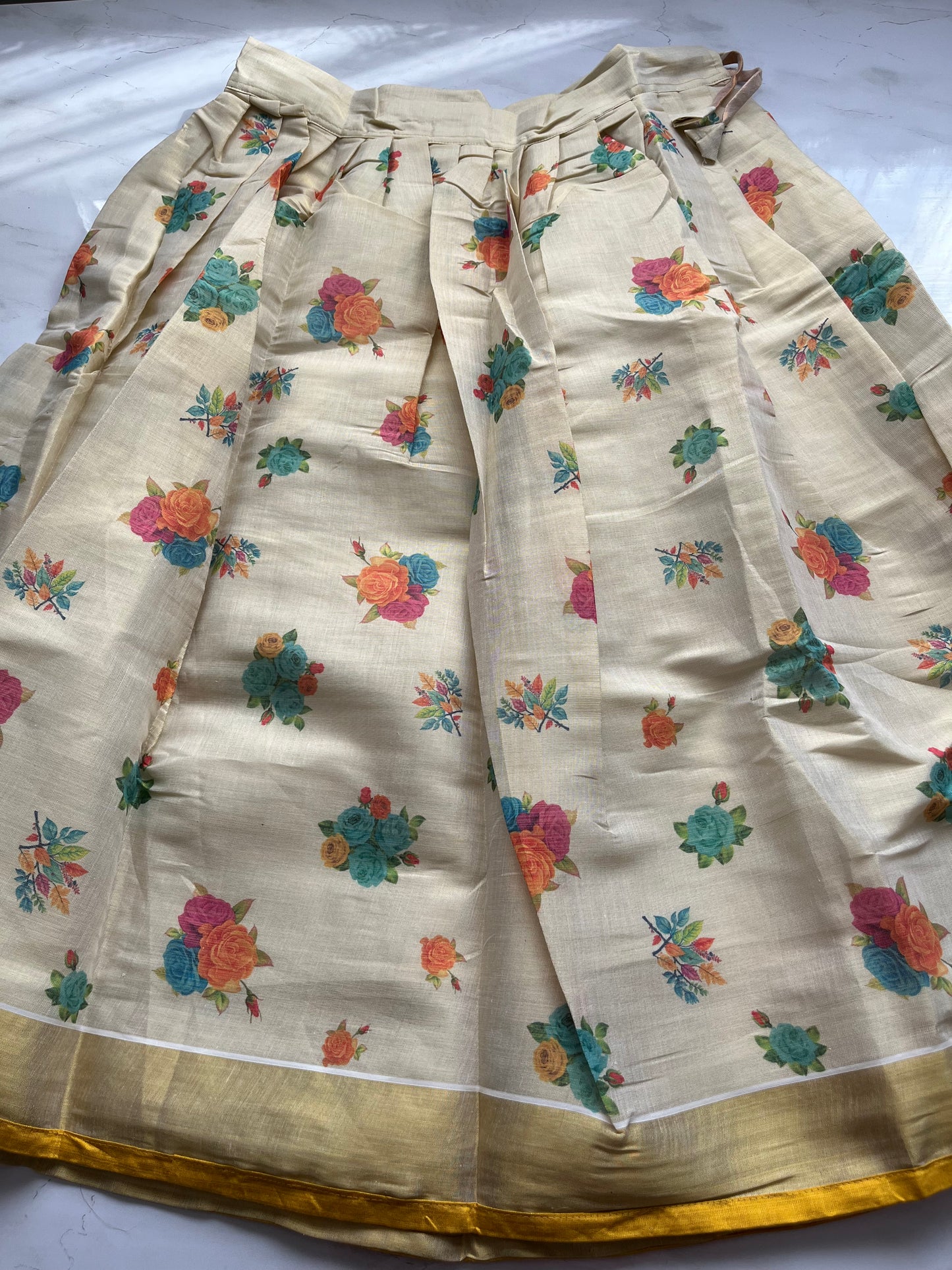 Pattu pavadai 11-12 years