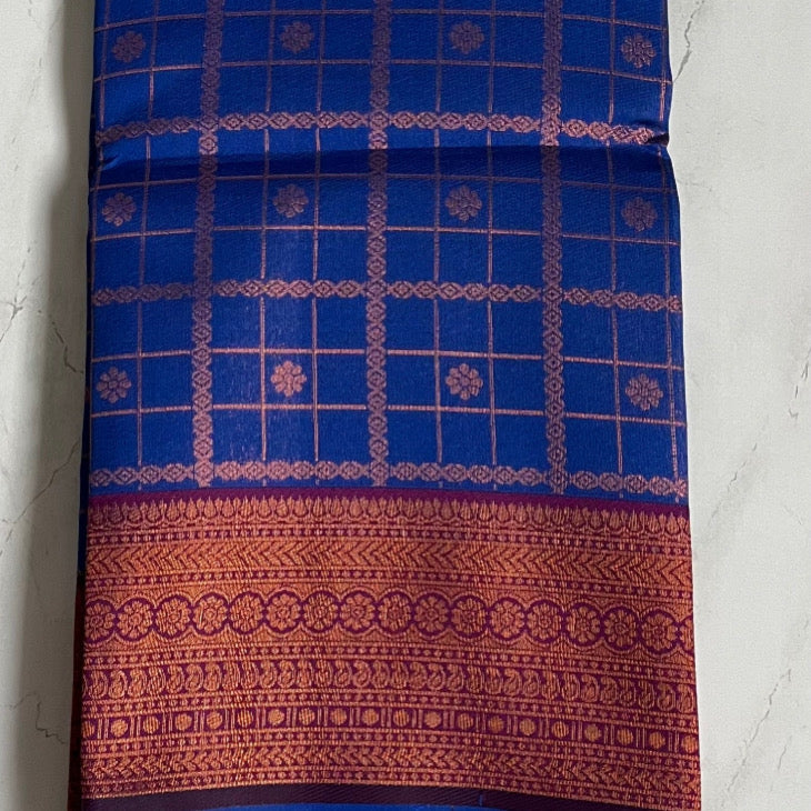 Neela Silk Saree