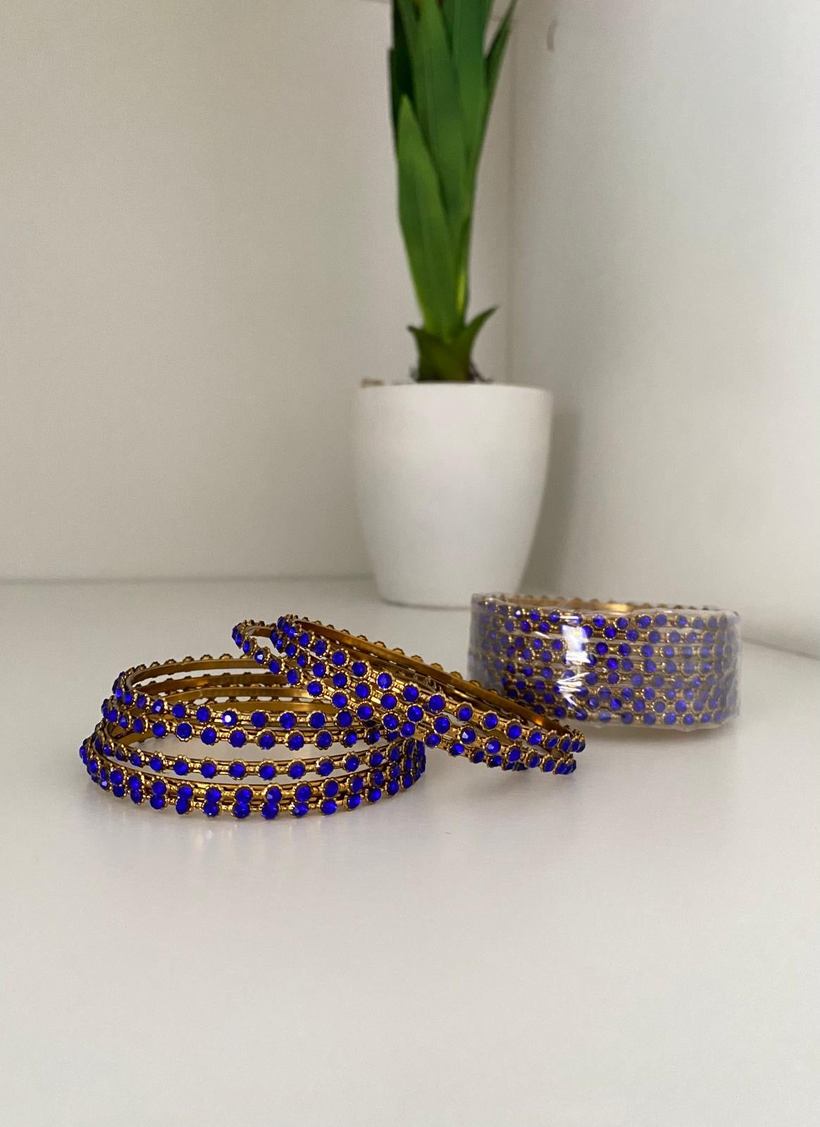 Bangles Rhinestone set of 8