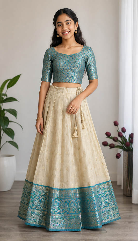 Settu  pavada Pattu Pavadai