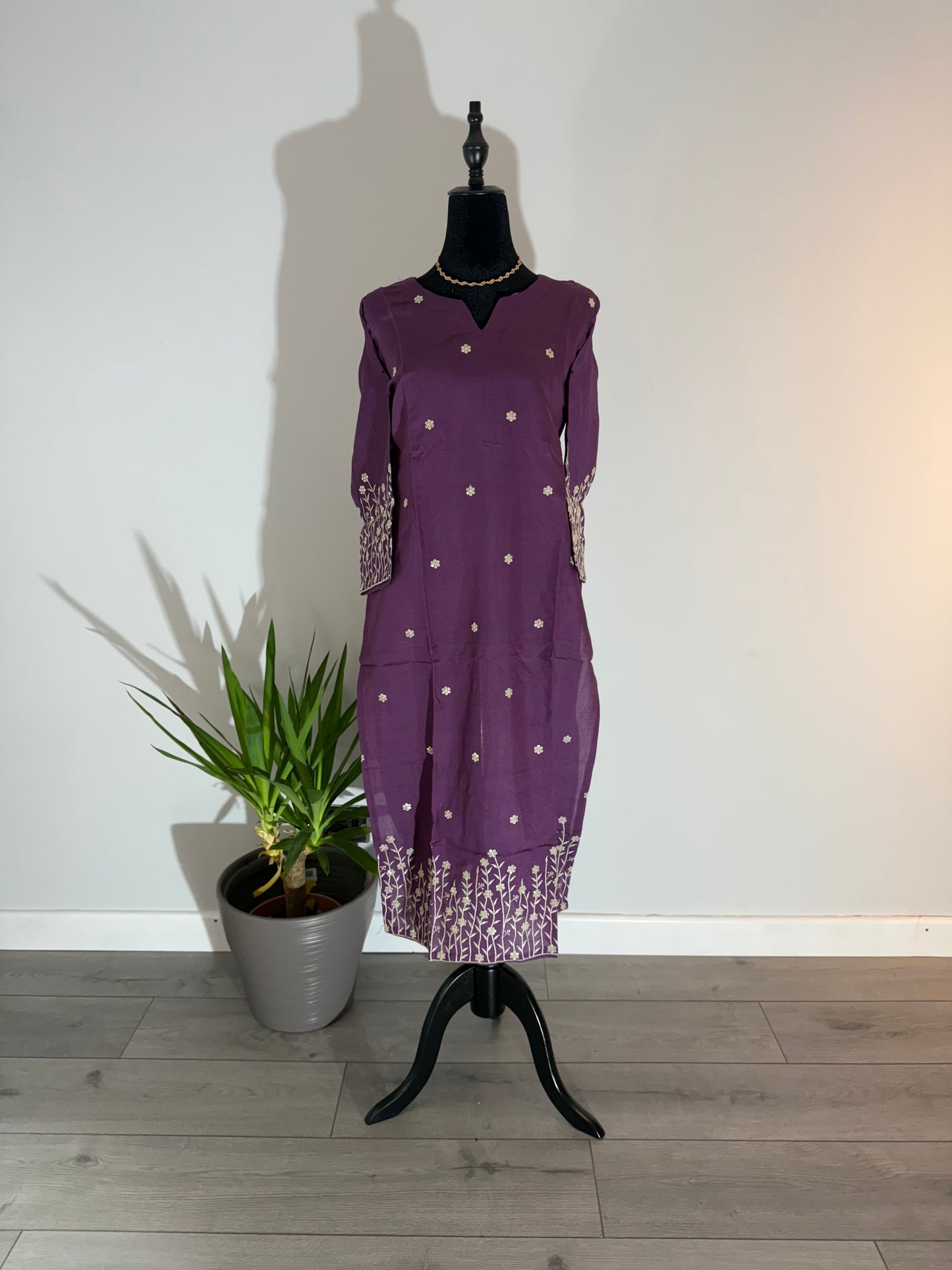 Purple Gradient Salwar