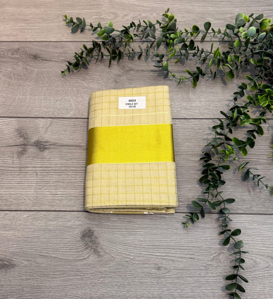 Checkered Tissues Set Mundu