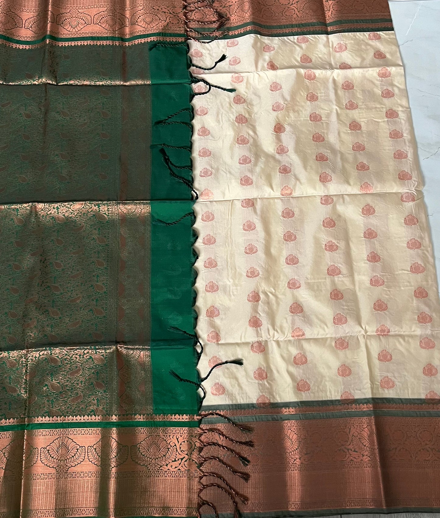 Guava Silk Saree