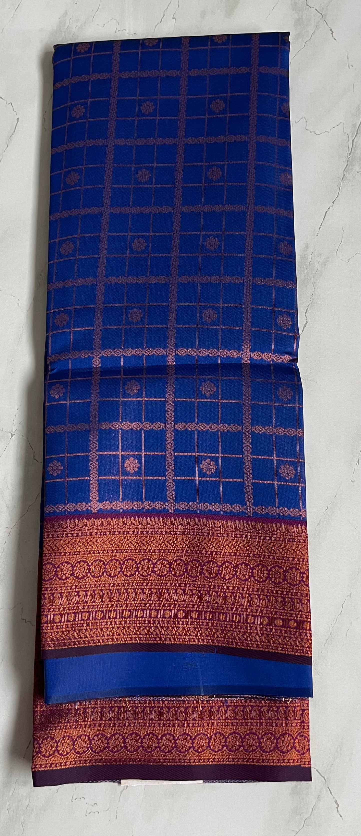 Neela Silk Saree
