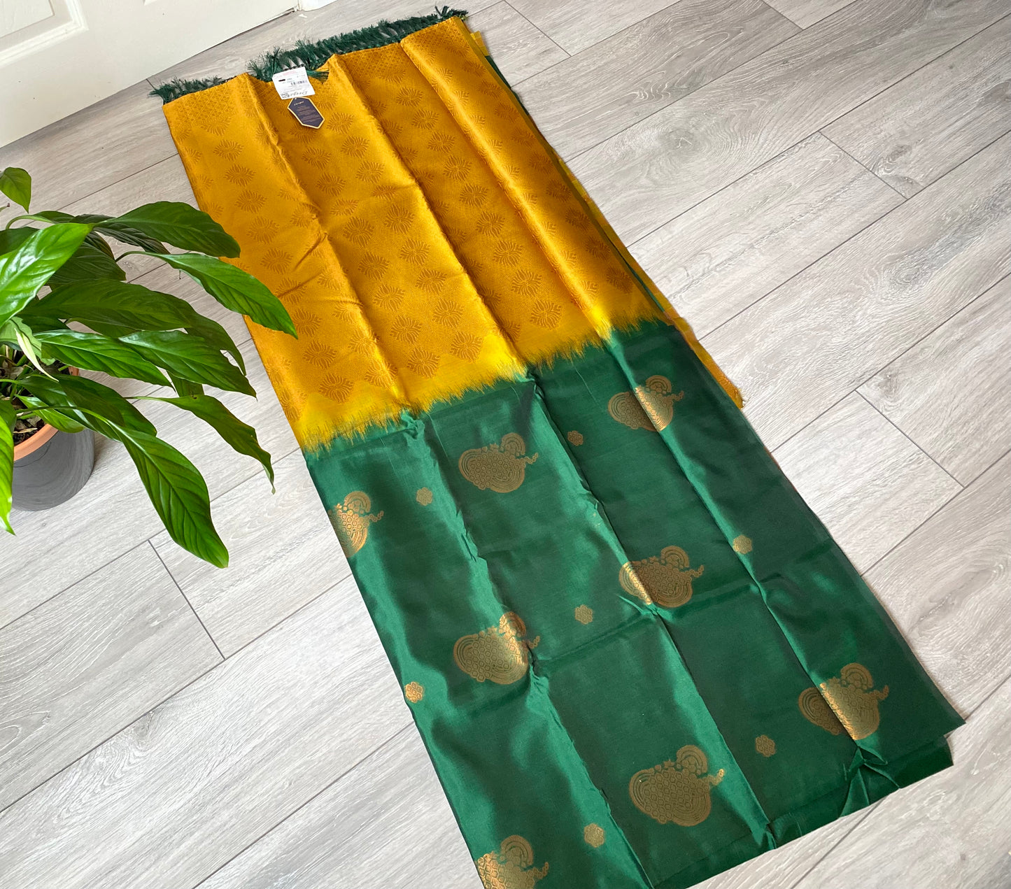 Mango Silk Saree