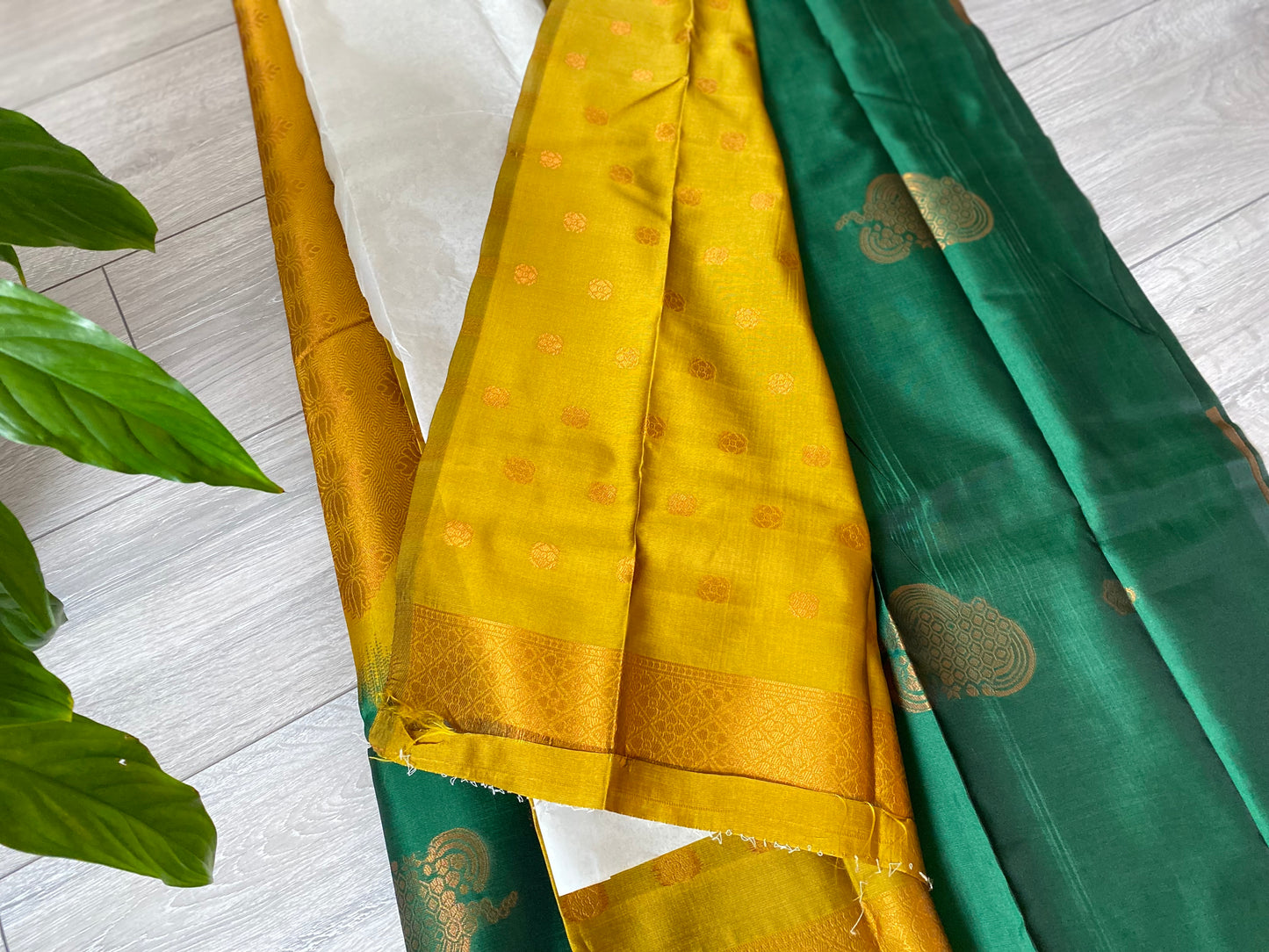Mango Silk Saree